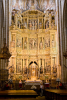 Spanien, Region Navarra, Viana: Prunkvoller Altar der Kirche Santa Mara