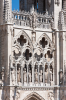 Burgos: Ausschnitt aus der Westfassade der Kathedrale
