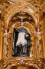 Burgos: Reich verzierte Seitenkapelle der Kathedrale von Burgos 