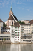 Basel: Blick ber den Rhein zur Martinskirche