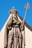 Frankreich, Elsass, Eguisheim: Papst Leo IX. hat wohl einen Vogel