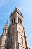 Frankreich, Elsass, Dambach-la-Ville: Die neoromanische Kirche Saint Etienne
