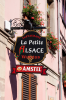Frankreich, Elsass, Bouxwiller: Schild des Restaurants La Petite Alsace