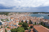 Kroatien, Istrien, Rovinj: Die Dcher der Altstadt vom Kirchturm der Heiligen Euphemia