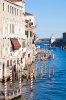 Venedig, Veneto, Italien: Blick von der Ponte dell' Accademia auf den Canal Grande 