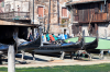 Venedig, Veneto, Italien: Gondelwerft am Rio di San Gervasio e Protasio