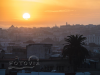 Sonnenaufgang ber der Altstadt von Rabat, Marokko