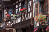 Frankreich, Elsass, Ribeauvill: Die pittoreske Fassade des Pfiffers