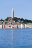 Kroatien, Istrien, Rovinj: Die Altstadt mit dem markanten Kirchturm von St. Eufemia