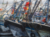 Fischerboote im Hafen von Essaouira, Marokko