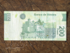 Eine Abbildung der Hacienda de Panoayan auf der 200 Peso-Banknote, Mexiko
