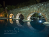 Der luxurise Swimmingpool im Edelhotel Hacienda Vista Hermosa in der  Nhe von Cuernavaca, Morelos, Mexiko