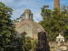 Eine kunstvoll geflieste Kuppel im Luxushotel Hacienda Vista Hermosa, die im 16.Jh. dem spanischen Eroberer Hernn Corts gehrte, in der  Nhe von Cuernavaca, Morelos, Mexiko