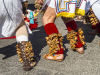 Tag von Guadalupe: Indios feiern im Tanz ihren christlichen Glauben und ihre indigenen Traditionen, Mexico City, Mexiko