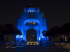 Das Denkmal der Revolution bei Nacht, Mexico City, Mexiko