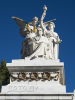 Denkmal fr Benito Jurez, einen der beliebtesten Prsidenten und Reformer Mexikos; im Alameda Park, Mexico City, Mexiko